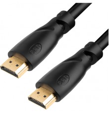 Кабель Greenconnect  10.6m HDMI версия 2.0, HDR Ultra HD 4K60 Hz/ 5K30Hz, 3D, Ethernet 18.0 Гбит/с, OD8.0mm, 28/26 AWG, черный, GCR-51494                                                                                                                 