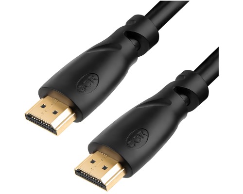 Кабель Greenconnect  10.6m HDMI версия 2.0, HDR Ultra HD 4K60 Hz/ 5K30Hz, 3D, Ethernet 18.0 Гбит/с, OD8.0mm, 28/26 AWG, черный, GCR-51494