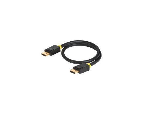 Кабель Greenconnect  1.0m DisplayPort v1.2, 20M/20M, черный, 28/28 AWG, GCR-DP2DP-1.0m