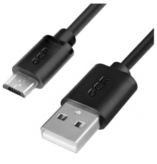 Кабель Greenconnect  0.15m USB 2.0, AM/microB 5pin, черный, 28/28 AWG, экран, армированный, морозостойкий, GCR-UA8MCB6-BB2S-0.15m                                                                                                                         