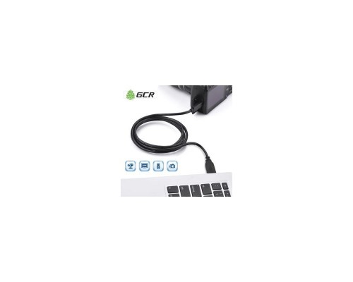 Кабель Greenconnect  1.8m USB 2.0, AM/mini 5P, черный, 28/28 AWG, экран, армированный, морозостойкий