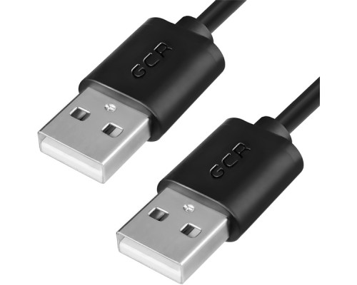 Кабель Greenconnect  3.0m USB 2.0, AM/AM, черный, 28/28 AWG, экран, армированный, морозостойкий, GCR-UM5M-BB2S-3.0m