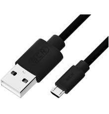 Кабель Greenconnect  0.3m USB 2.0, AM/microB 5pin, черный, 28/28 AWG, экран, армированный, морозостойкий, GCR-UA2MCB1-BB2S-0.3m                                                                                                                           