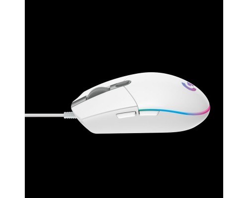 Мышь Logitech Mouse G102 LIGHTSYNC  Gaming White Retail