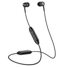 Наушники беспроводные Sennheiser/ Bluetooth 5.0 внутриканальные 17-20000Гц 112дБ микрофон, до 10 часов работы, чехол, сменные амбюшуры, черные 508382                                                                                                     