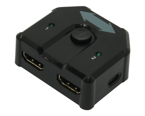 Конвертер Greenconnect  HDMI 2.0, 2 к 1 Bi-Direction Switch серия Greenline GL-vTC03T