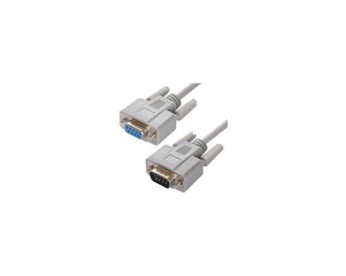 Удлинитель Greenconnect 5 m COM RS-232 порта GCR-DB9CM2F-5 m 9M / 9F, пакет