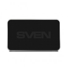 Акустическая система SVEN PS-85, черный,  (1.0, мощность 5 Вт (RMS), Bluetooth, FM-тюнер, USB, microSD, встроенный аккумулятор)                                                                                                                           