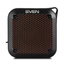 Портативная акустическая система SVEN PS -88, черный (7 Вт, Waterproof (IPx7), TWS, Bluetooth, microSD, карабин, 1500мА*ч)                                                                                                                                