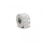 Бумажные этикетки Label, Paper, 57x51mm. Thermal Transfer, Z-Selct 2000T, Coated, Permanent Adhesive, 25mm Core, Perforation (1370 labels per roll)                                                                                                       