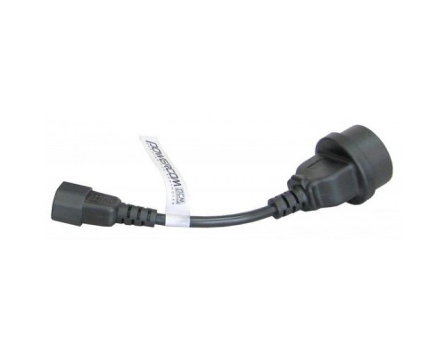 Силовой кабель Powercom SCUT IEC-320 C14 to Socket Type-F 250V 10A