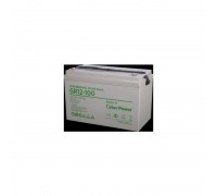 Аккумулятор сменный Battery CyberPower Professional Solar series GR 12-100, voltage 12V, capacity (discharge 10 h) 101Ah, max. discharge current (5 sec) 1000A, max. charge current 33A, lead-acid type GEL, terminals under bolt M8, LxWxH 330x173x217mm.