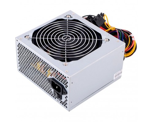 Блок питания Power Supply Foxline, 500W, ATX, NOPFC, 120FAN, 3xSATA, 2xPATA, 1xFDD, 1xPCI-E, 24+4