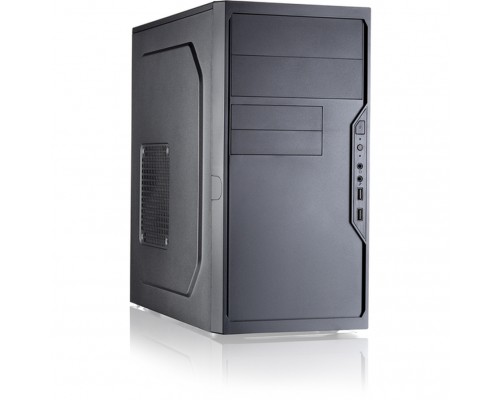 Корпус Case Foxline FL-733, mATX, 2x5.25EXT, 2x3.5EXT, 5x3.5INT, 1xUSB2.0, 1xUSB3.0, HDA, w/o FAN, w/450W ATX PSU, w/1.2m EU pwr cord