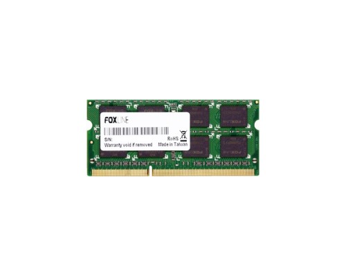 Оперативная память Foxline SODIMM 2GB 1600 DDR3 CL11 (256*8)