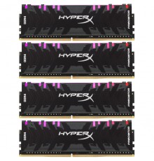 Оперативная память Kingston 32GB 3000MHz DDR4 CL15 DIMM (Kit of 4) XMP HyperX Predator RGB                                                                                                                                                                