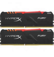 Оперативная память Kingston 16GB 3600MHz DDR4 CL17 DIMM (Kit of 2) 1Rx8 HyperX FURY RGB                                                                                                                                                                   