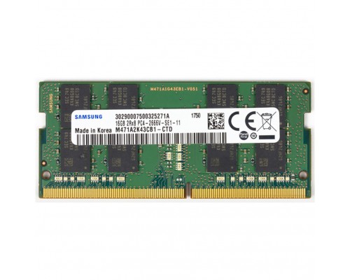 Оперативная память Samsung DDR4 16GB UNB SODIMM 2666, 1.2V