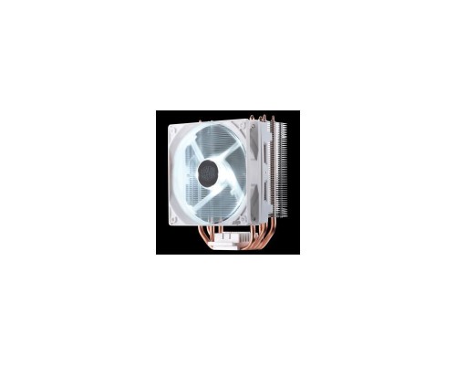 Кулер процессорный Cooler Master CPU Cooler Hyper 212 LED White Edition, 600 - 1600 RPM, 150W, White LED fan, Full Socket Support