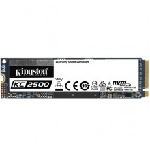 Накопитель Kingston 1000GB KC2500 M.2 2280 NVMe R/W 3500/2900MB/s IOPs 375 000/300 000, 600TBW                                                                                                                                                            