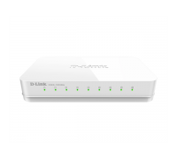 D-Link DGS-1008A/D2A, L2 Unmanaged Switch with 8 10/100/1000Base-T ports.8K Mac address,Auto-sensing, 802.3x Flow Control, Stand-alone, Auto MDI/MDI-X for each port, Plastic case.Manual + External P                                                    
