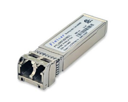 Трансивер Finisar  10Gb FTLX8574D3BCV SR Multimode Dual Rate 1/10 Gb (10GBASE-SR and 1000BASE-SX) 400m Multimode Datacom SFP+ Optical Transceiver EIC#FTLX8574D3BCV