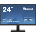 Монитор жидкокристаллический Iiyama Монитор LCD 23.8'' 16:9 1920х1080(FHD) IPS, nonGLARE, 250cd/m2, H178°/V178°, 1000:1, 80М:1, 16.7M, 4ms, VGA, HDMI, DP, USB, Tilt, Speakers, 3Y, Black