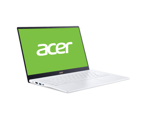 Ноутбук Acer SF514-54GT-73RB Swift 5  14.0'' FHD(1920x1080) IPS/TOUCH/Intel Core i7-1065G7 1.30GHz Quad/16 GB+512GB SSD/GF MX350 2 GB/WiFi/BT5.0/1.0MP/Fingerprint/3cell/0.99kg/W10/1Y/WHITE