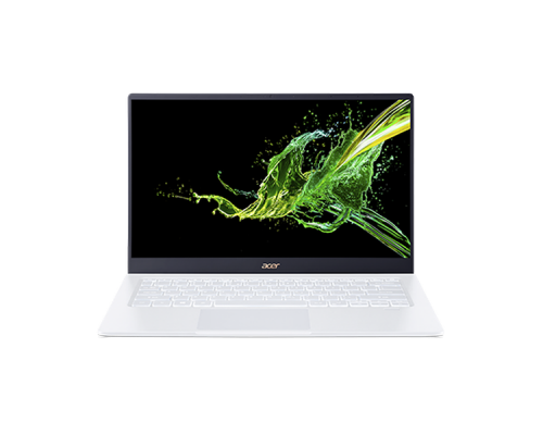 Ноутбук Acer SF514-54GT-73RB Swift 5  14.0'' FHD(1920x1080) IPS/TOUCH/Intel Core i7-1065G7 1.30GHz Quad/16 GB+512GB SSD/GF MX350 2 GB/WiFi/BT5.0/1.0MP/Fingerprint/3cell/0.99kg/W10/1Y/WHITE