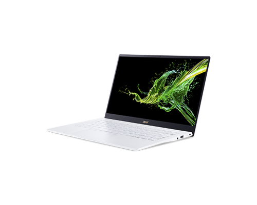 Ноутбук Acer SF514-54GT-73RB Swift 5  14.0'' FHD(1920x1080) IPS/TOUCH/Intel Core i7-1065G7 1.30GHz Quad/16 GB+512GB SSD/GF MX350 2 GB/WiFi/BT5.0/1.0MP/Fingerprint/3cell/0.99kg/W10/1Y/WHITE