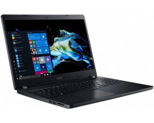 Ноутбук Acer TMP215-52-32WA TravelMate  15.6'' FHD(1920x1080) nonGLARE/Intel Core i3-10110U 2.10GHz Dual/4 GB+256GB SSD/Integrated/WiFi/BT5.0/1 MP/SD,SDXC,SDHC/Fingerprint/3cell/1,8 kg/noOS/3Y/BLACK