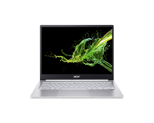 Ноутбук Acer SF313-52-76NZ Swift 3  13.5'' QHD (2256x1504) IPS GLARE/Intel Core i7-1065G7 1.30GHz Quad/16 GB+512GB SSD/Integrated/WiFi/BT5.0/1.0MP/Fingerprint/4cell/1,2 kg/W10Pro/3Y/SILVER