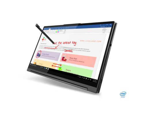 Ноутбук Lenovo Yoga C940-15IRH  15.6'' UHD(3840x2160) IPS GLOSSY/TOUCH/Intel Core i7-9750H 2.60GHz Hexa/16GB/1TB SSD/NVIDIA GeForce GTX 1650 Max-Q 4GB/WiFi/BT5.0/HD Web Camera/Active Pen/9.0h/2 kg/W10/1Y/IRON GREY