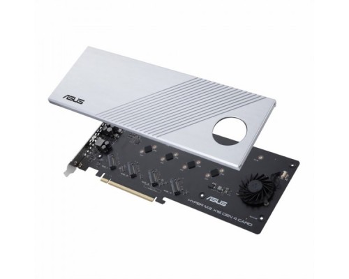 Переходник PCIE-to-M2 HYPER M.2 X16 GEN 4 CARD /PCIE 4.0 M.2 X16, ADD ON CARD RTL