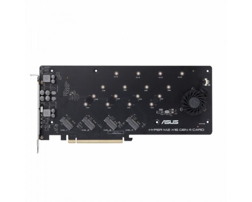 Переходник PCIE-to-M2 HYPER M.2 X16 GEN 4 CARD /PCIE 4.0 M.2 X16, ADD ON CARD RTL