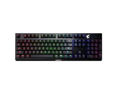 Клавиатура AORUS K9/RU/BLACK/RED SW  RTL