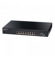 Коммутатор ECS2100-10P Edge-corE 8 ports 10/100/1000Base-T + 2G SFP uplink ports with 8 port PoE (125W) L2 Gigabit Ethernet Switch - Pro Smart                                                                                                            