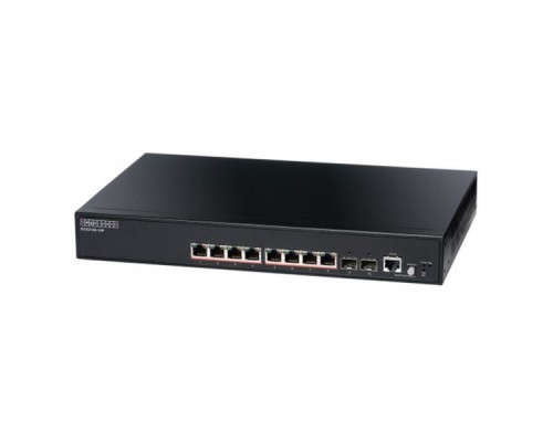 Коммутатор ECS2100-10P Edge-corE 8 ports 10/100/1000Base-T + 2G SFP uplink ports with 8 port PoE (125W) L2 Gigabit Ethernet Switch - Pro Smart