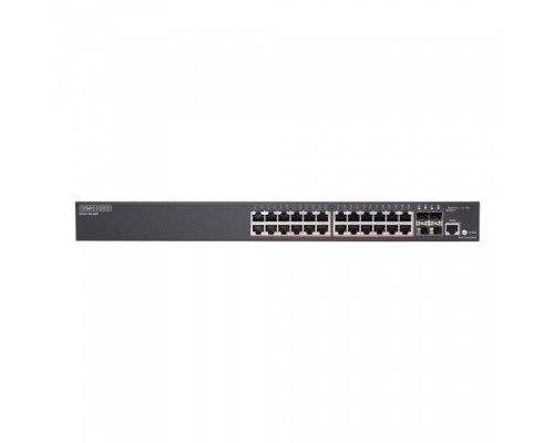 Коммутатор ECS2100-28P Edge-corE 24 ports 10/100/1000Base-T + 4G SFP uplink ports with 24 port PoE (192W) L2 Gigabit Ethernet Switch - Pro Smart