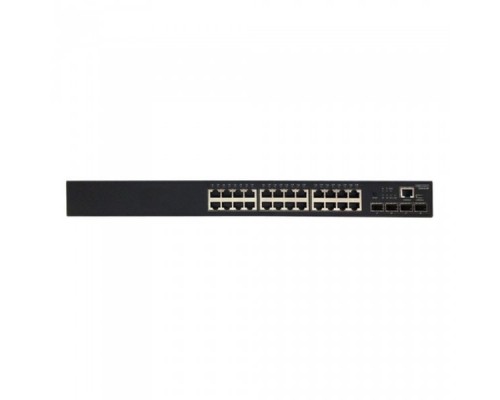 Коммутатор ECS4120-28P Edge-corE 24 x GE PoE+ + 4 x 10G SFP+ ports L2+ Switch, PoE Budget max 400W