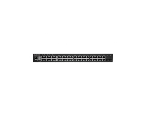 Коммутатор 48 x GE + 2 x 10G SFP+ ports + 1 x expansion slot (for dual 10G SFP+ ports) L3 Stackable Switch, w/ 1 x RJ45 console port, 1 x USB type A storage port, RPU connector, Stack up to 4 units,PoE Budget max. 780W Edge-corE ECS4620-52P