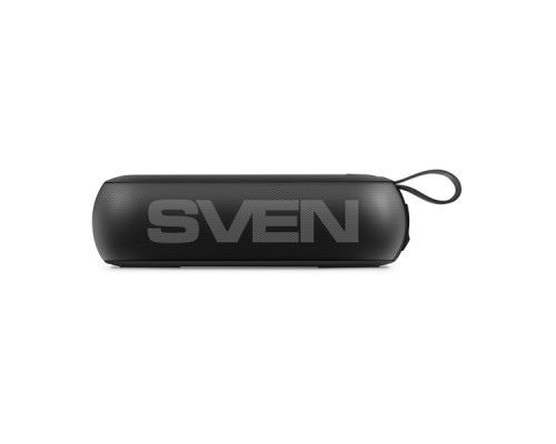 Портативная акустическая система SVEN PS-75, черный, акустическая система 2.0, мощность 2x3 Вт (RMS), Bluetooth, FM, USB, microSD, встроенный аккумулятор)