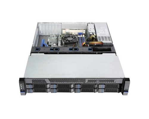 Корпус для сервера RM24508H02*14467 2U,3.5 8BAY,SINGLE PSU,W/MINI SAS HD+EAR PCBA(USB 3.0*2)+3.5