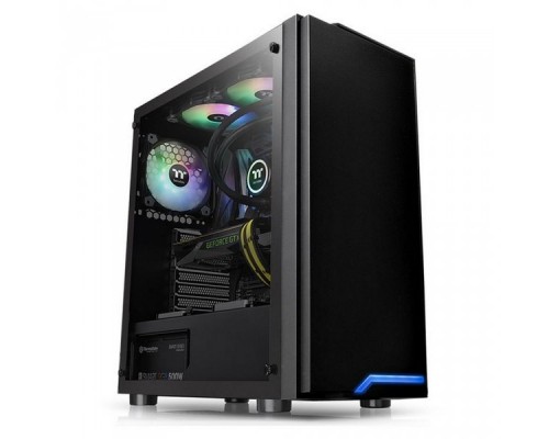 Корпус компьютерный H100 TG CA-1L4-00M1WN-02 Black/Win/SPCC/Tempered Glass*1/120mm Standard Fan*1 (521871)