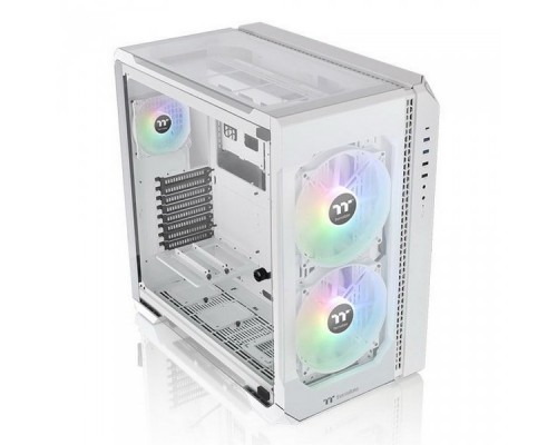 Корпус компьютерный View 51 TG Snow ARGB CA-1Q6-00M6WN-00 White/Win/SPCC/Tempered Glass*3/200mm ARGB Fan*2 + 120mm ARGB Fan*1/MB Sync (523851)