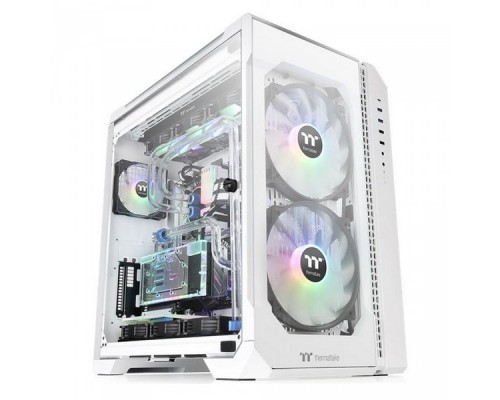 Корпус компьютерный View 51 TG Snow ARGB CA-1Q6-00M6WN-00 White/Win/SPCC/Tempered Glass*3/200mm ARGB Fan*2 + 120mm ARGB Fan*1/MB Sync (523851)