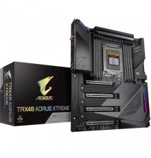 Материнская плата GIGABYTE TRX40 AORUS XTREME, Socket sTRX4, AMD TRX40, 8xDDR4-3200, 4xPCI-Ex16, 8xSATA3(RAID 0/1/10), 3xM.2, 8 Ch Audio, 2x10Gb Lan, Wi-Fi, (0+4)xUSB2.0, (7+4)xUSB3.2, (1+1)xUSB3.1 Type-C™,  ATX, RTL,                                 