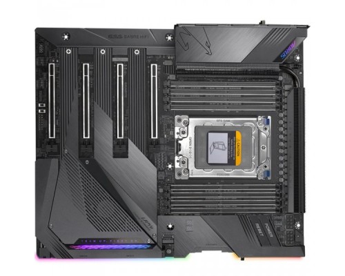 Материнская плата GIGABYTE TRX40 AORUS XTREME, Socket sTRX4, AMD TRX40, 8xDDR4-3200, 4xPCI-Ex16, 8xSATA3(RAID 0/1/10), 3xM.2, 8 Ch Audio, 2x10Gb Lan, Wi-Fi, (0+4)xUSB2.0, (7+4)xUSB3.2, (1+1)xUSB3.1 Type-C™,  ATX, RTL,