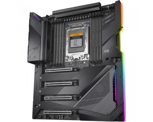 Материнская плата GIGABYTE TRX40 AORUS XTREME, Socket sTRX4, AMD TRX40, 8xDDR4-3200, 4xPCI-Ex16, 8xSATA3(RAID 0/1/10), 3xM.2, 8 Ch Audio, 2x10Gb Lan, Wi-Fi, (0+4)xUSB2.0, (7+4)xUSB3.2, (1+1)xUSB3.1 Type-C™,  ATX, RTL,