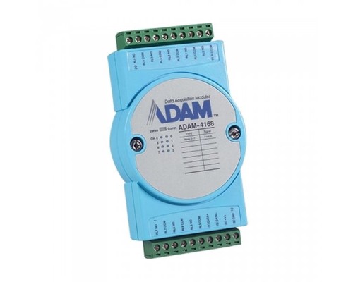 Модуль дискретного вывода ADAM-4168-B , 8 каналов, Relay Output Module Advantech